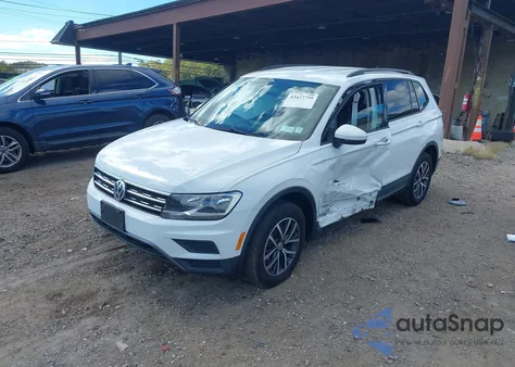 2021 Volkswagen Tiguan 2.0T S z USA, uszkodzony, nr VIN 3VV0B7AX2MM059621